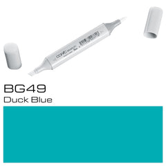 Upgrade your art supplies with the COPIC SKETCH MARKER BG49 DUCK BLUE. Made with precision and high quality materials, this marker delivers vibrant and long-lasting colors. Perfect for any level of artist, the versatile BG49 DUCK BLUE adds depth and dimension to any artwork.