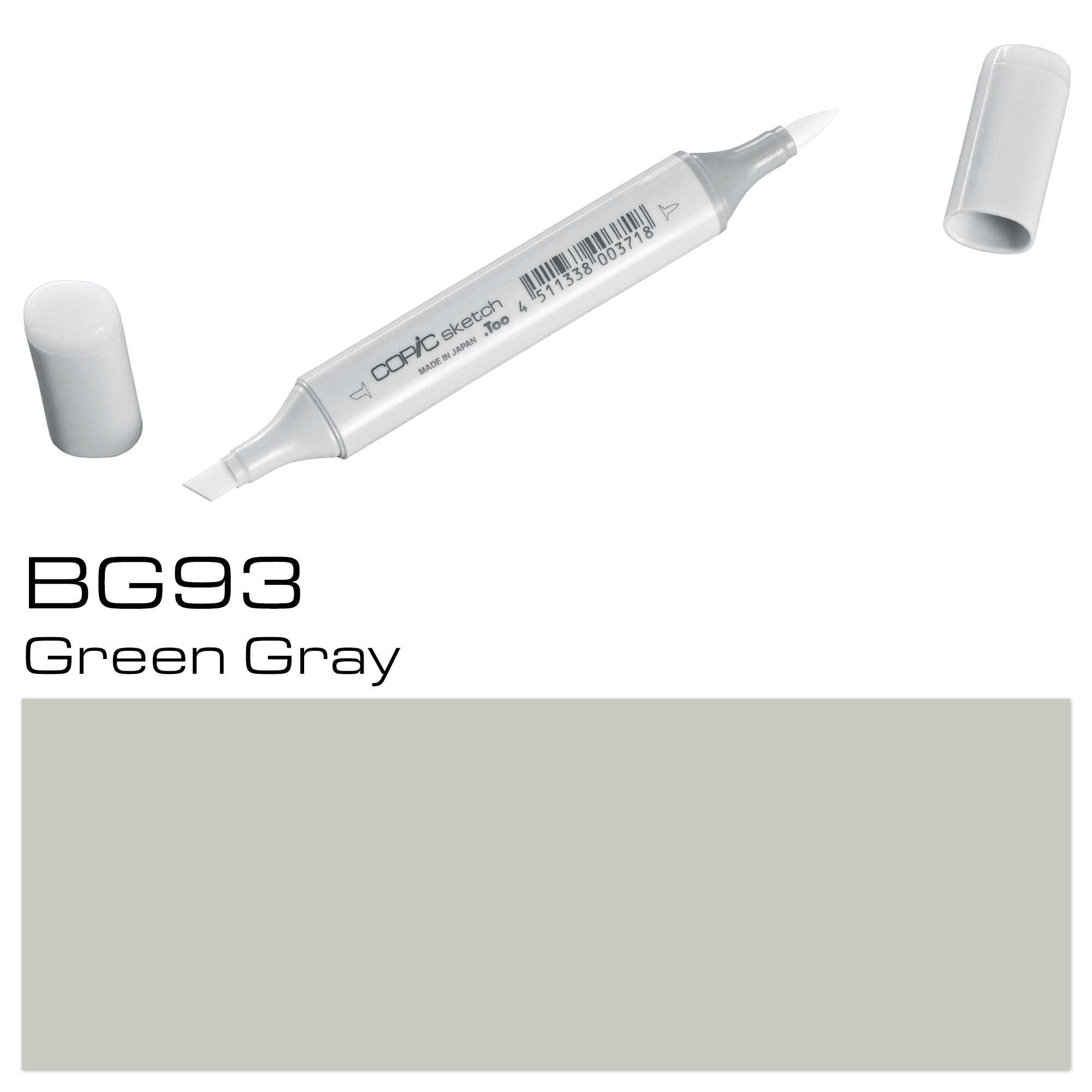 Expertly blend colors with the COPIC SKETCH MARKER BG93 GREEN GREY. The dual-tipped marker offers smooth and consistent coverage, perfect for shading and creating realistic gradients. Enhance your illustrations with this versatile and high-quality marker.