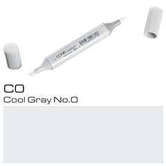 Introducing the COPIC SKETCH MARKER C0 COOL GERY - the perfect addition to any artist's collection. With its high-quality ink, this marker delivers smooth and consistent lines every time. Its cool gray shade offers a wide range of shading options, making it a versatile tool for all your creative projects.