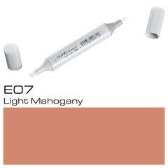 Copic Sketch Marker E07 Light Mahogany - Al Masam Stationery LLC