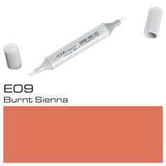 Copic Sketch Marker E09 Burnt Sienna - Al Masam Stationery LLC