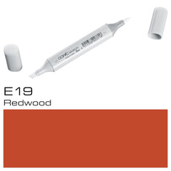 Copic Sketch Marker E19 Redwood - Al Masam Stationery LLC