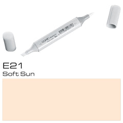 Copic Sketch Marker  E21 Soft Sun - Al Masam Stationery LLC