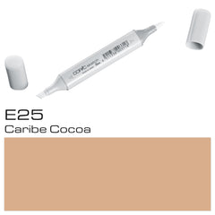 Copic Sketch Marker E25 Caribe Cocoa - Al Masam Stationery LLC