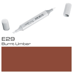 Copic Sketch Marker E29 Burnt Umber - Al Masam Stationery LLC