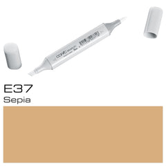 Copic Sketch Marker E37 Sepia - Al Masam Stationery LLC