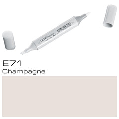 E71 Champagne Sketch Marker - Al Masam Stationery LLC