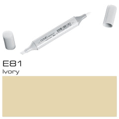 Copic Sketch Marker E81 Ivory - Al Masam Stationery LLC