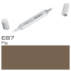 Introducing the COPIC SKETCH MARKER E87 FIG, a versatile and high-quality marker perfect for artists and designers. With its unique features, this marker allows for seamless blending and precise coloring, making it an essential tool for any creative project. Trust in its long-lasting performance and vibrant colors for all your artistic needs.