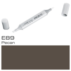 The COPIC SKETCH MARKER E89 PECAN is an essential tool for artists and designers alike. With its rich, deep color and high-quality ink, this marker allows for precision and control in your artwork. Made with the highest quality materials, it is perfect for illustrating, sketching, and coloring.