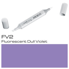 The COPIC SKETCH MARKER FV2 FLUORESCENT DULL VIOLET is a must-have for any artist or illustrator. This vibrant marker features a unique fluorescent dull violet color, perfect for adding a pop of brightness to your artwork. Made with high-quality ink, it offers smooth and consistent coverage for professional results.