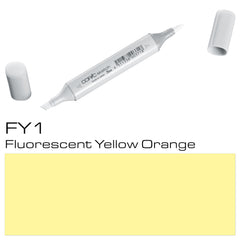 Copic Sketch Marker Fy1 Fluorescent Yellow Orange - Al Masam Stationery LLC