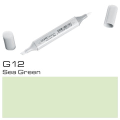 Copic Sketch Marker  G12 Sea Green - Al Masam Stationery LLC