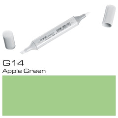 Copic Sketch Marker G14 Apple Green - Al Masam Stationery LLC