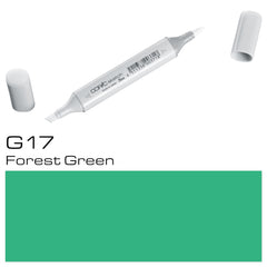 Copic Sketch Marker G17 Forest Green - Al Masam Stationery LLC