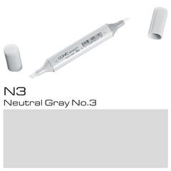 Copic Sketch Marker N3 Netural Grey - Al Masam Stationery LLC