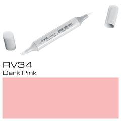 Copic Sketch Marker Rv34 Dark Pink - Al Masam Stationery LLC