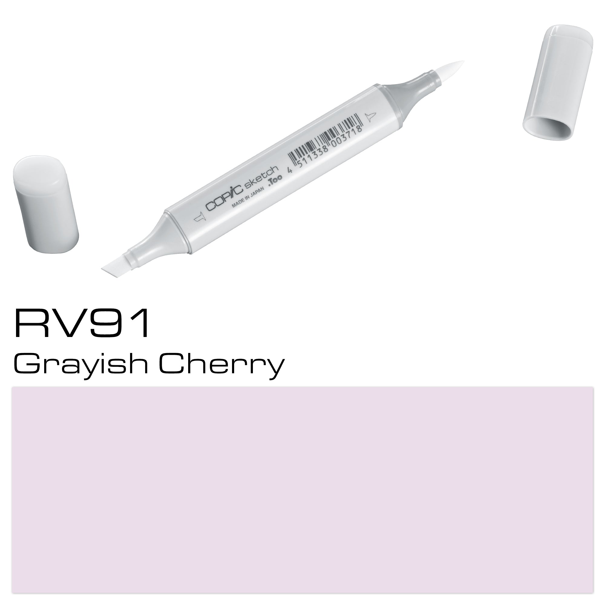 Rv91 Grayish Cherry Sketch Marker - Al Masam Stationery LLC