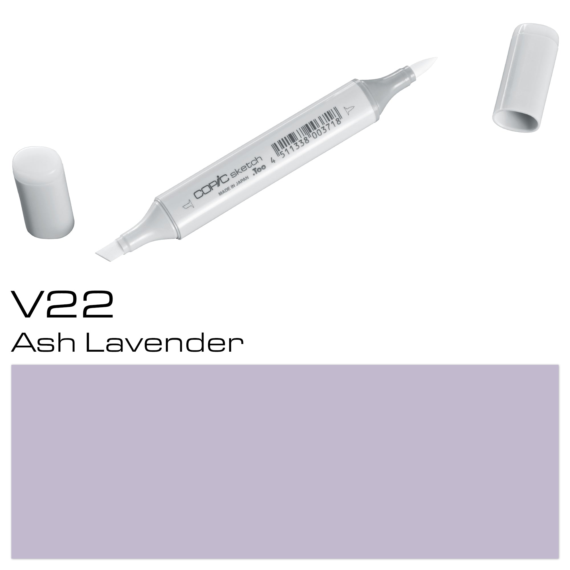 V22 Ash Lavender Sketch Marker - Al Masam Stationery LLC