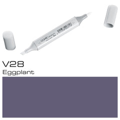 V28 Eggplant Sketch Marker - Al Masam Stationery LLC