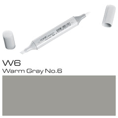 Copic Sketch Marker W6 Warm Grey - Al Masam Stationery LLC