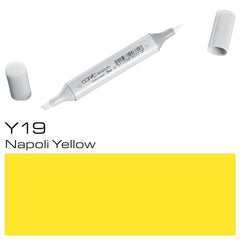 Copic Sketch Marker Y19 Napoli Yellow - Al Masam Stationery LLC
