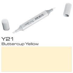 Copic Sketch Marker Y21 Buttercup Yellow - Al Masam Stationery LLC