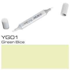 Copic Sketch Marker Yg01 Green Bice - Al Masam Stationery LLC