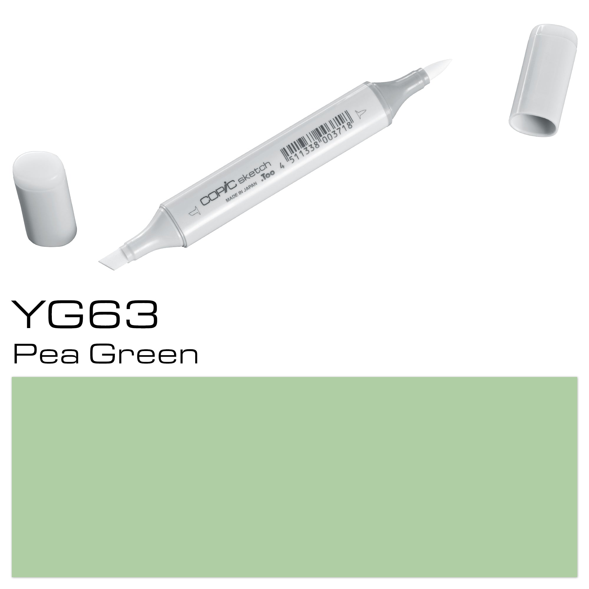 Copic Sketch Marker Yg63 Pea Green - Al Masam Stationery LLC
