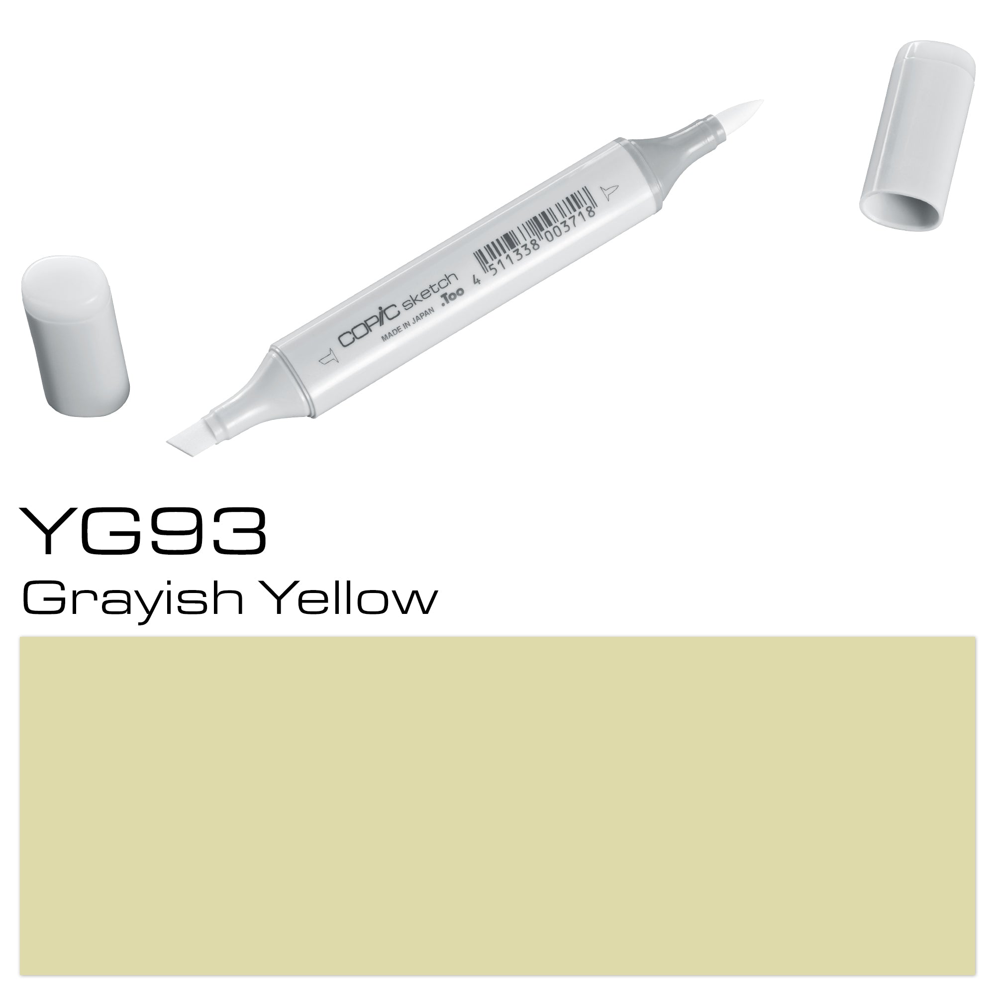 Copic Sketch Marker Yg93 Grayish Yellow - Al Masam Stationery LLC