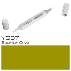 Copic Sketch Marker Yg97 Spanish Olive - Al Masam Stationery LLC