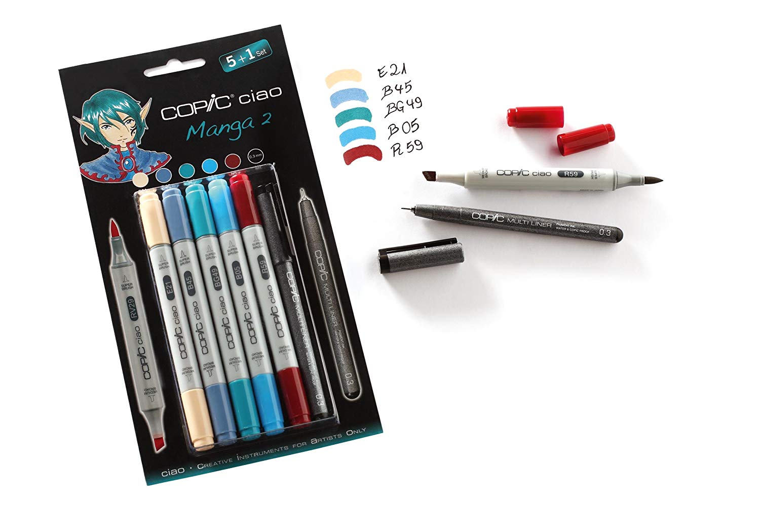 Copic Ciao Set Manga 2 Secondary image