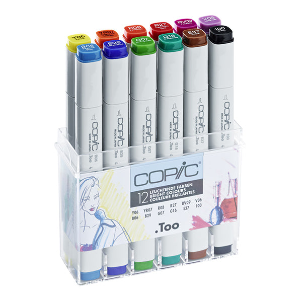 Copic Marker Bright Colors - Al Masam Stationery LLC Main image