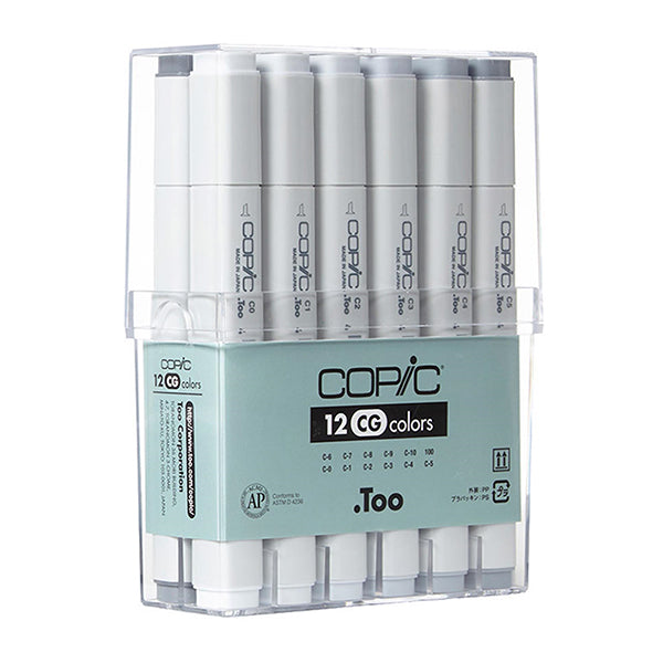Copic Marker Grey Set  CG Main image