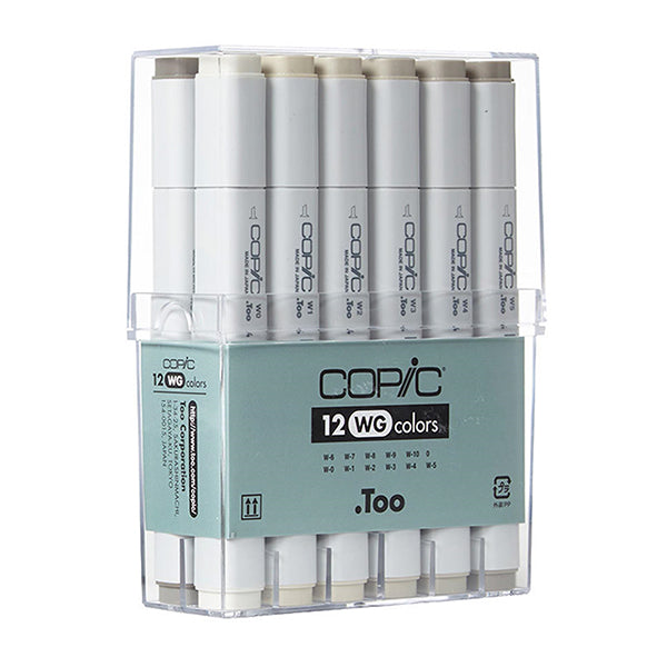 Copic Marker Grey Set Wg - Al Masam Stationery LLC Main image