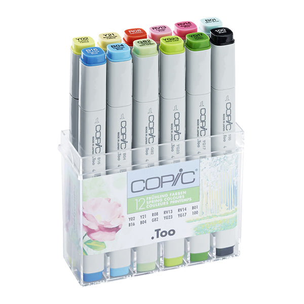 Copic Marker Spring Colors - Al Masam Stationery LLC Main image