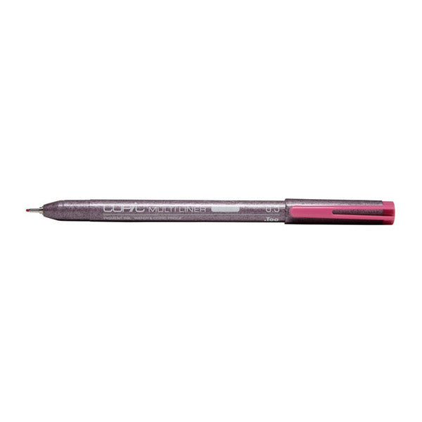 The Copic Multiliner pink 0.5mm is the perfect addition to any artist's arsenal. Designed with precision and quality in mind, its 0.5mm tip allows for clean and smooth lines, while its pink color adds a touch of fun and personality. Make your art stand out with this reliable and versatile tool. Main image