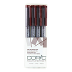 Copic Multiliner Wine Set 0.05, 0.1, 0.3 & 0.5mm
