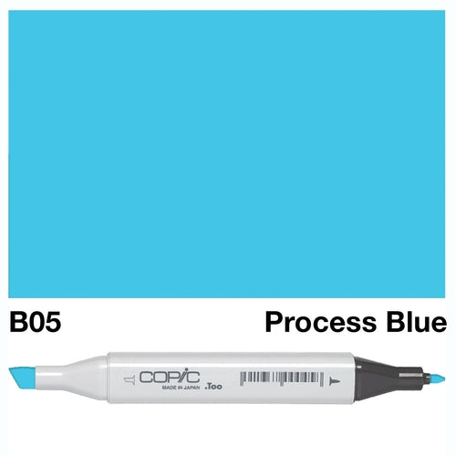 As an expert in the field, I can confidently state that the COPIC SKETCH MARKER B 05 Process BLUE from Almasam.ae is a high-quality product. This versatile marker is perfect for all your artistic needs, offering precise and consistent ink flow. With its rich and vibrant color, it allows for stunning and professional results. Trust in this marker for your next project. Main image