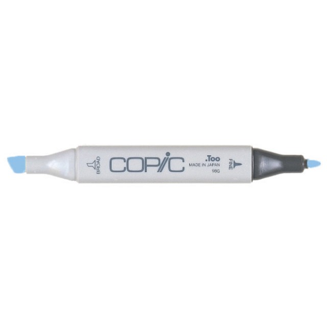 This COPIC SKETCH MARKER B 23 PHTHALO BLUE is perfect for achieving vibrant and bold colors in your artwork. With its precise and long-lasting tip, you can easily blend and layer colors for a professional finish. The B 23 PHTHALO BLUE shade adds depth and intensity to your designs. Main image