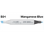 This COPIC SKETCH MARKER in B 34 MANGANESE BLUE provides smooth, consistent lines for all your drawing and coloring needs. With its high-quality pigment, it offers a rich and vibrant shade of blue, perfect for any project. The alcohol-based ink dries quickly and is permanent, ensuring long-lasting results.