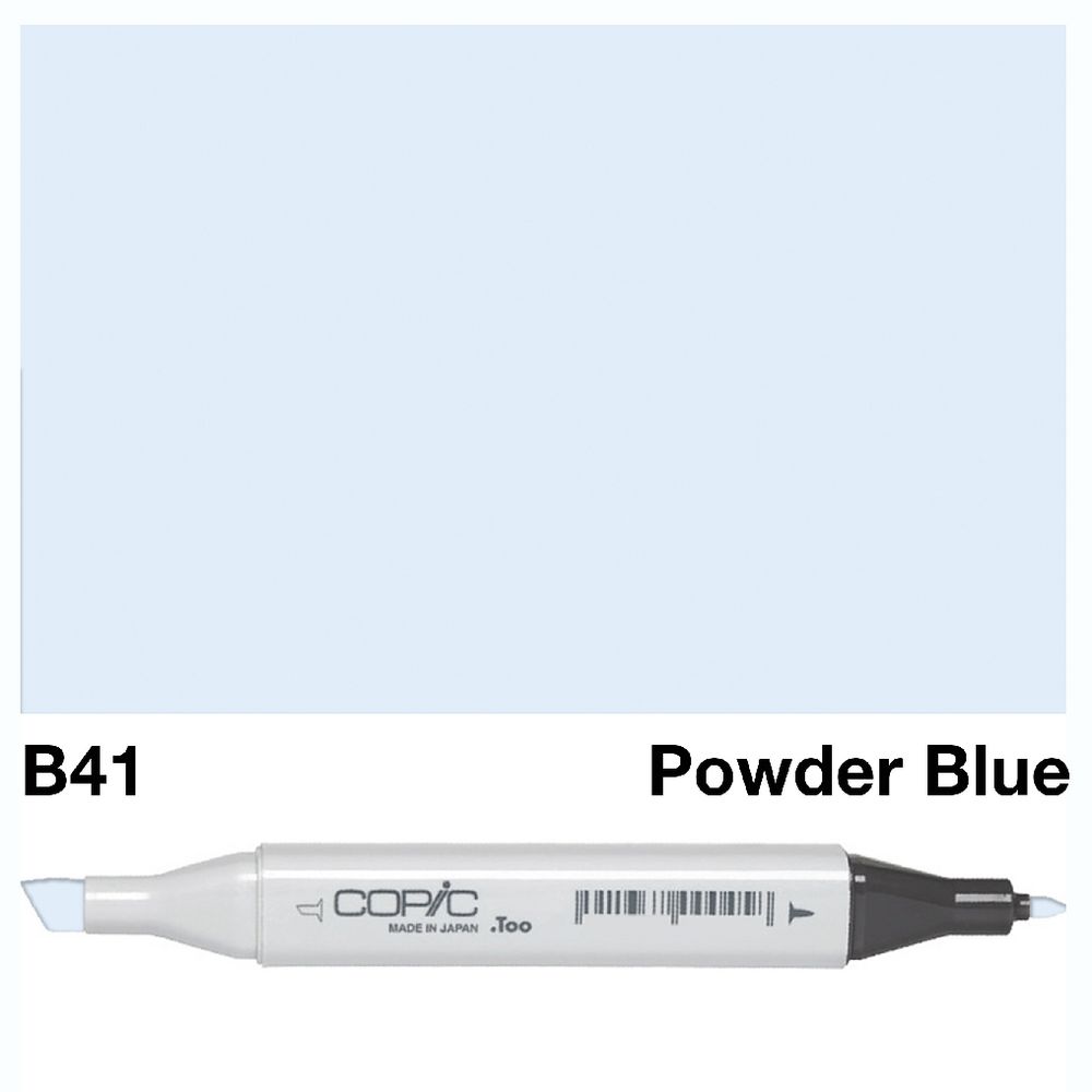 Copic Sketch Marker  B 41 Powder Blue - Al Masam Stationery LLC Main image