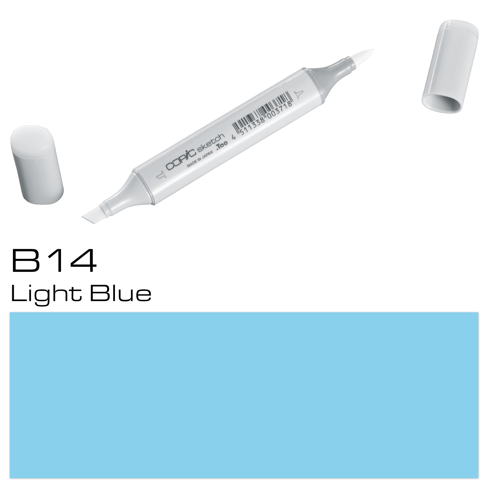 Copic Sketch Marker B14 Light Blue - Al Masam Stationery LLC Main image