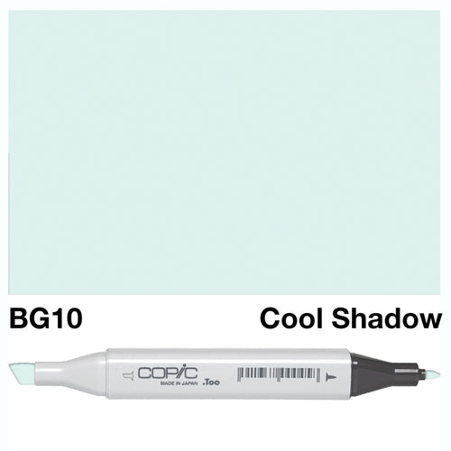 This COPIC SKETCH MARKER BG 10 COOL offers precision and versatility for all your creative endeavors. Featuring a cool-toned color palette, this marker is perfect for adding depth and dimension to your artwork. The alcohol-based ink is long-lasting and blendable, allowing for seamless color transitions and stunning effects. Elevate your art game with the COPIC SKETCH MARKER BG 10 COOL. Main image