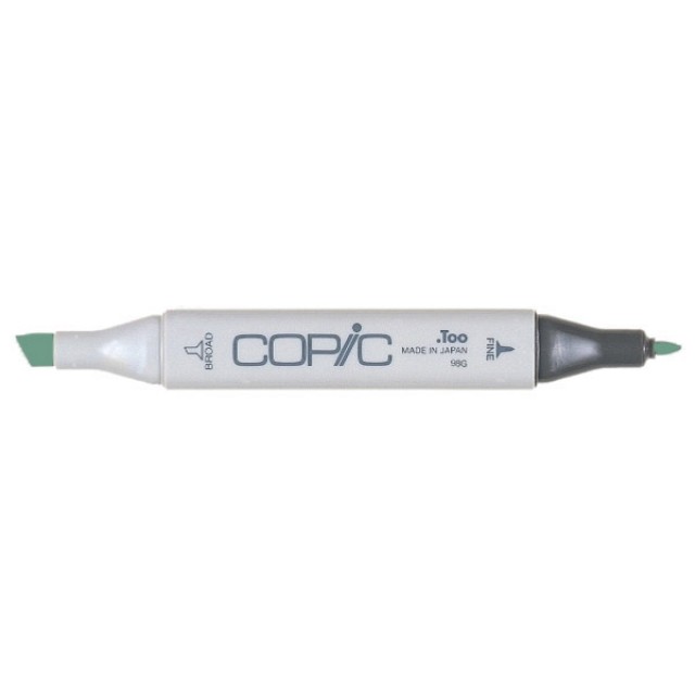 The COPIC SKETCH MARKER BG 99 FLAGSTONE BLUE is a versatile and high-quality marker that boasts a unique flagstone blue color. With its professional-grade ink, this marker delivers precise and vibrant lines, making it perfect for any creative project. Expand your artistic range with this must-have tool. Main image