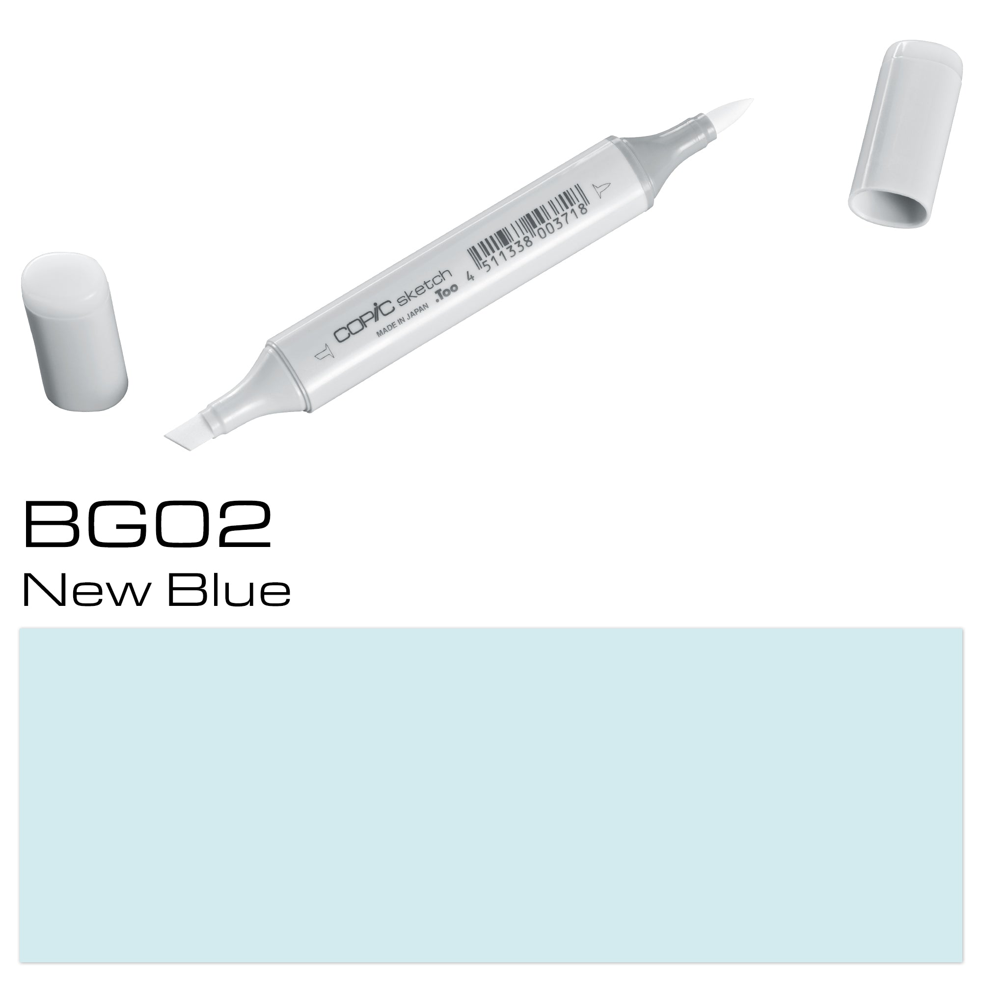 Copic Sketch Marker  Bg02 New Blue - Al Masam Stationery LLC Main image
