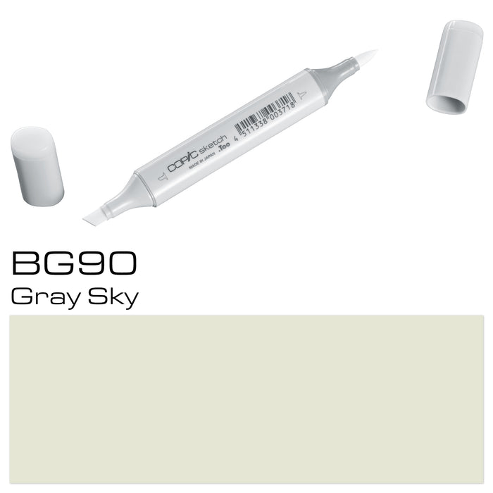 Discover the perfect balance of warm and cool tones with the COPIC SKETCH MARKER BG90 GRAY SKY. Its high-quality ink and flexible brush tip make it ideal for blending and shading, while its ergonomic design ensures a comfortable grip for precise detailing. Elevate your artwork with this essential marker.