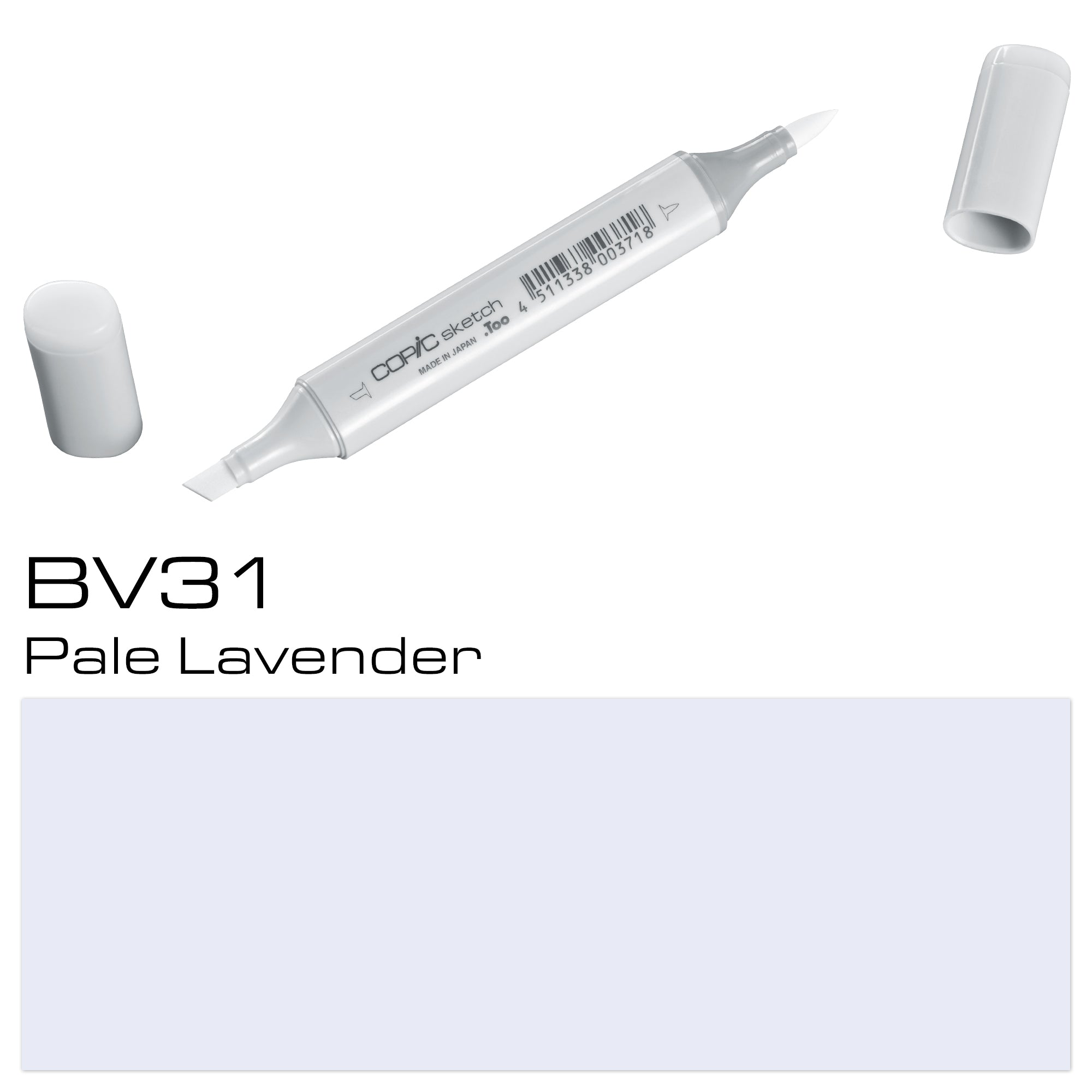 The COPIC SKETCH MARKER BV31 in BALE LAVANDER is a must-have for any artist or designer. With its unique color, it adds versatility to any project, delivering smooth and consistent lines. Made with high-quality materials, this marker is long-lasting and reliable for all your creative needs. Main image
