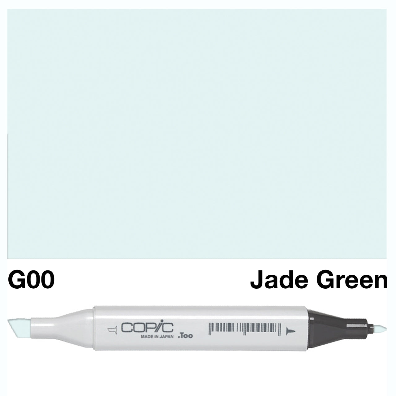 Enhance your artistic creations with the COPIC SKETCH MARKER G 00 JADE GREEN. This high-quality marker features brilliant, fade-resistant ink that provides smooth and even coverage. Its versatile tip allows for fine details and broad strokes, making it a must-have tool for any artist or designer. Get precise, vibrant colors with the COPIC SKETCH MARKER G 00 JADE GREEN. Main image