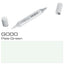 The COPIC SKETCH MARKER G000 PALE GREEN is a professional-grade marker perfect for artists and designers. With its high-quality ink and precise tip, it allows for seamless coloring and blending. Its light and subtle green shade brings life to any artwork. Add a touch of sophistication to your creations with this must-have marker.